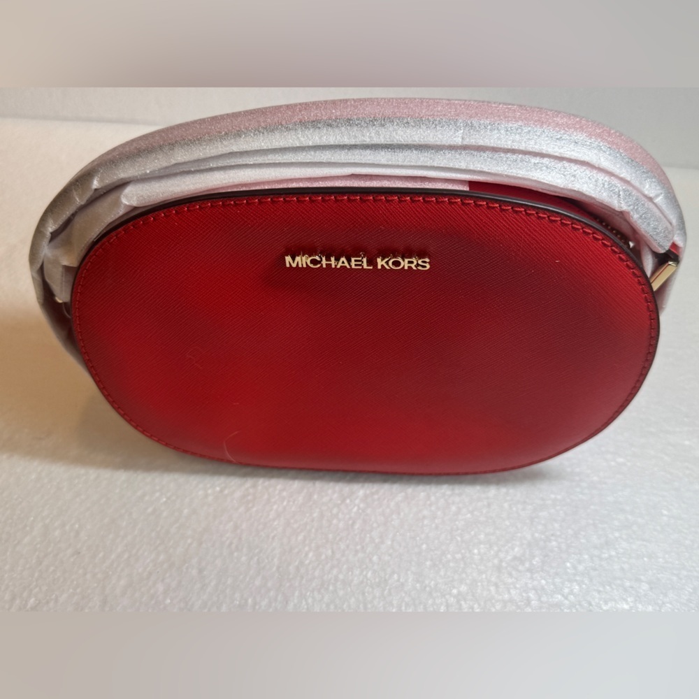 Michael Kors Red Cosmetic Bag - Picture 4 of 8